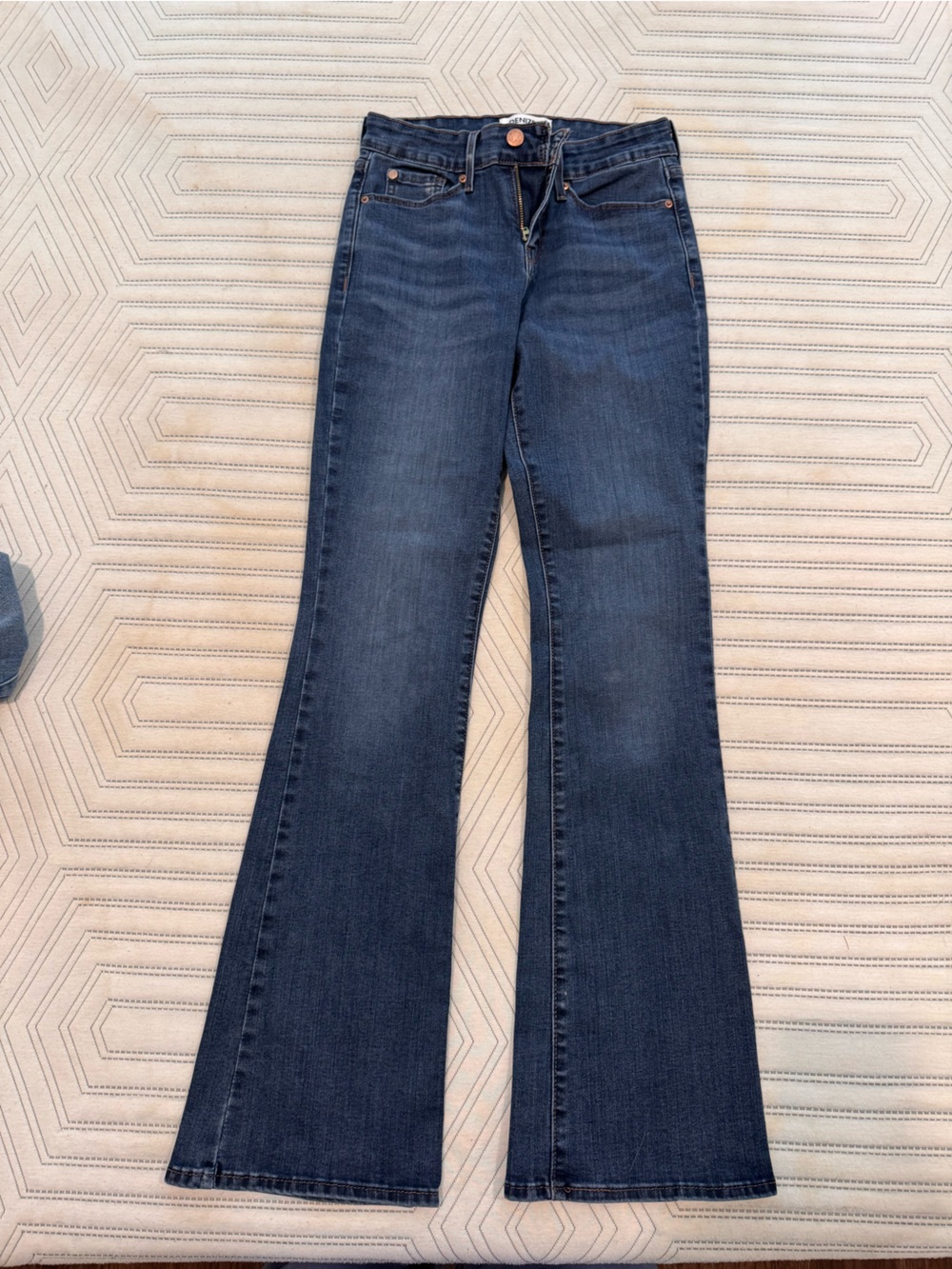 Levi's Women's Dark Blue Flare Jeans